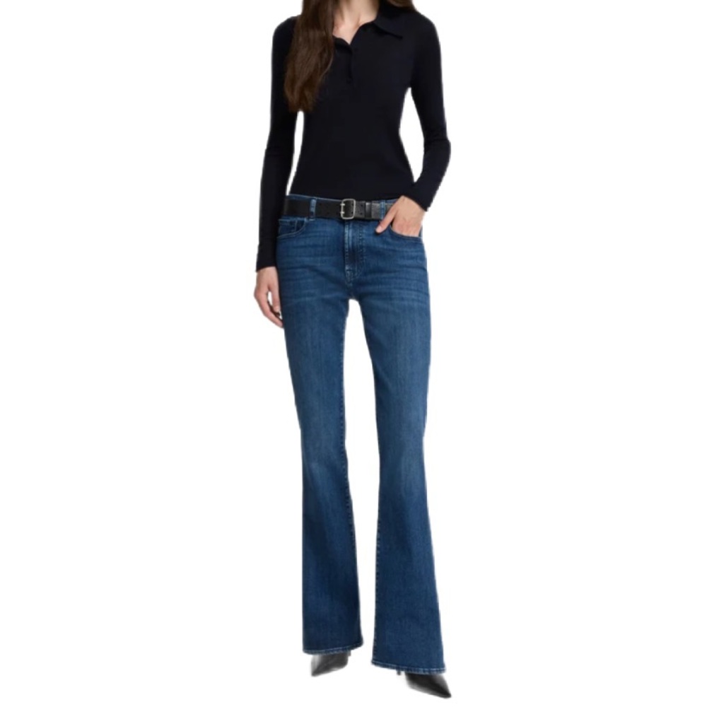 7 For All Mankind Boot Cut Jean Size 27 EUC - Picture 2 of 6